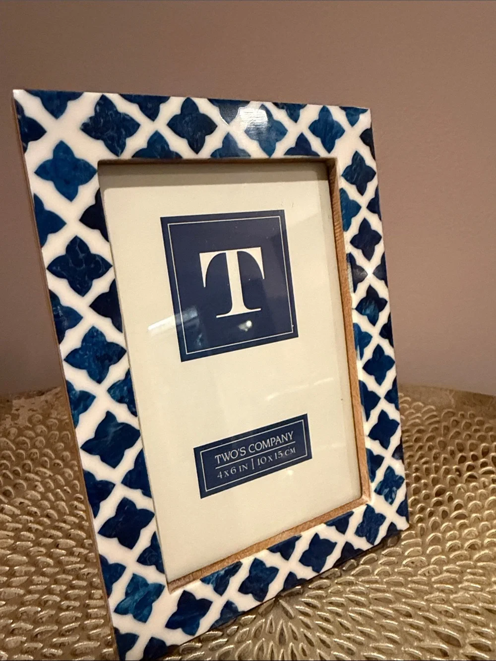 Two’s Company  4”x 6” Picture Frame